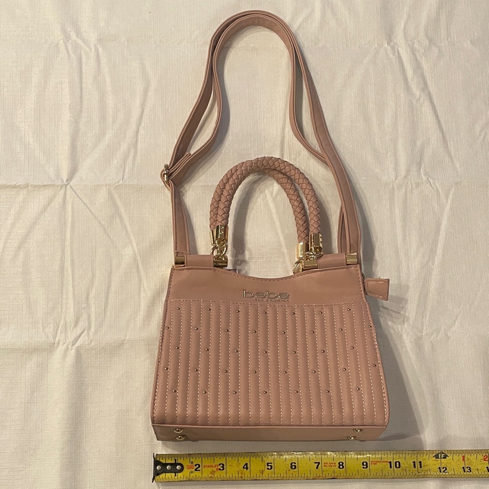 Bebe Blush Quilted Shoulder Bag